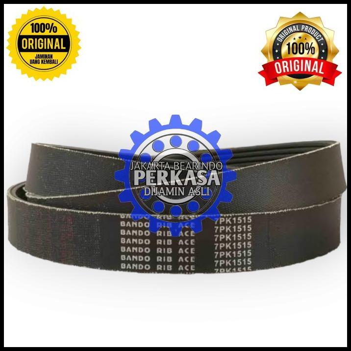 HOT DEAL TALI KIPAS V BELT 7PK 1515 INNOVA HILUX FORTUNER DIESEL 7PK1515 BANDO 