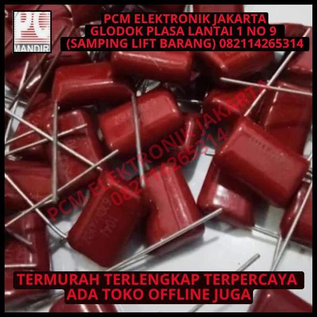 TERLARIS KAPASITOR CAPACITOR MILAR 823 82NF 82 NF 630V 630VOLT 630 VOLT 