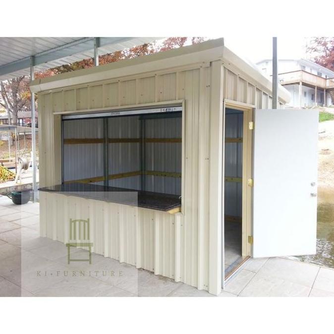 Terlaris Booth Custom Container Stand