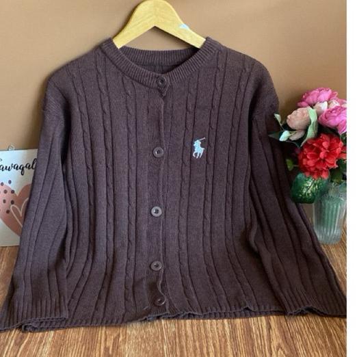 FAST DELIVERY OLOP CARDIGAN RAJUT KEPANG CABLE ATASAN WANITA NAYARA / CARDIGAN RAJUT KEPANG