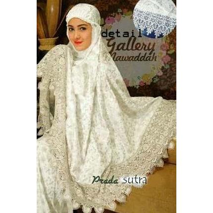 [Mukena RO] mukena wanita katun putih