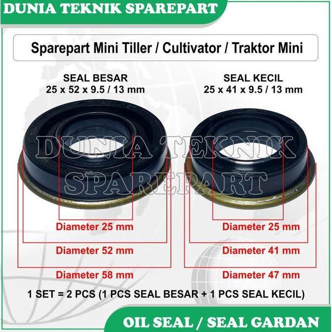 TERMURAH - OIL SEAL MINI TILLER / OIL SEAL GARDAN / OIL SEAL CULTIVATOR / OIL SEAL TRAKTOR MINI / OI