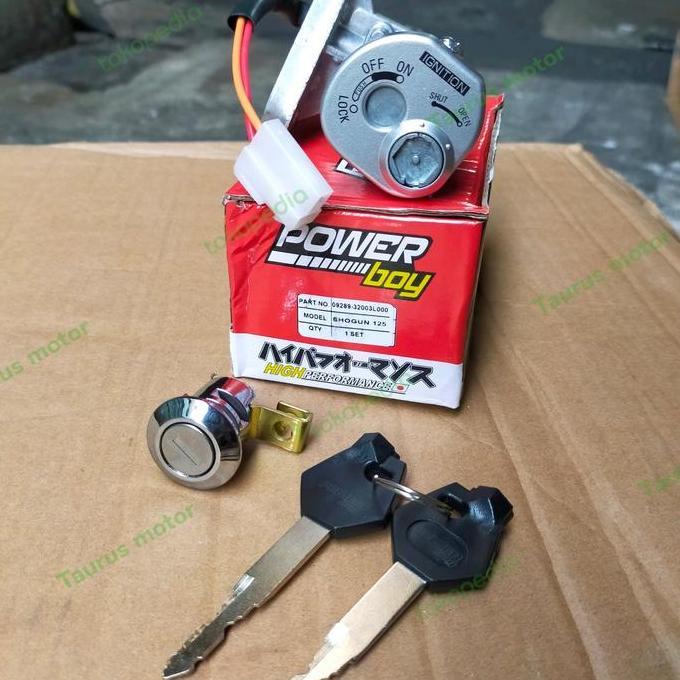 KUNCI KONTAK SET+KUNCI JOK SMASH 110 SMASH NEW SMASH R NEW SHOGUN 125