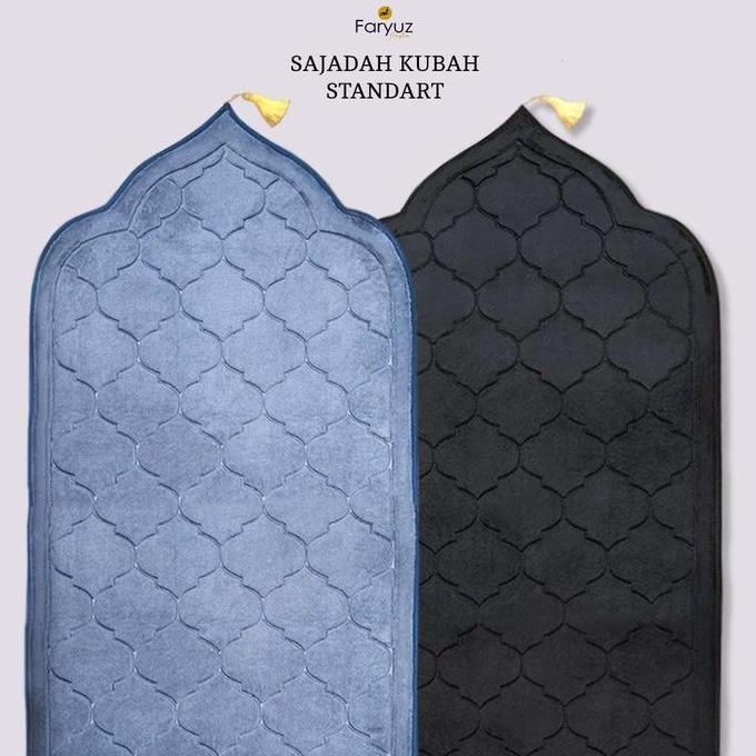 Sajadah Kubah Busa Tebal Premium Polos Custom Nama Sejadah Turki Hampers Anti Slip Bulu Lembut