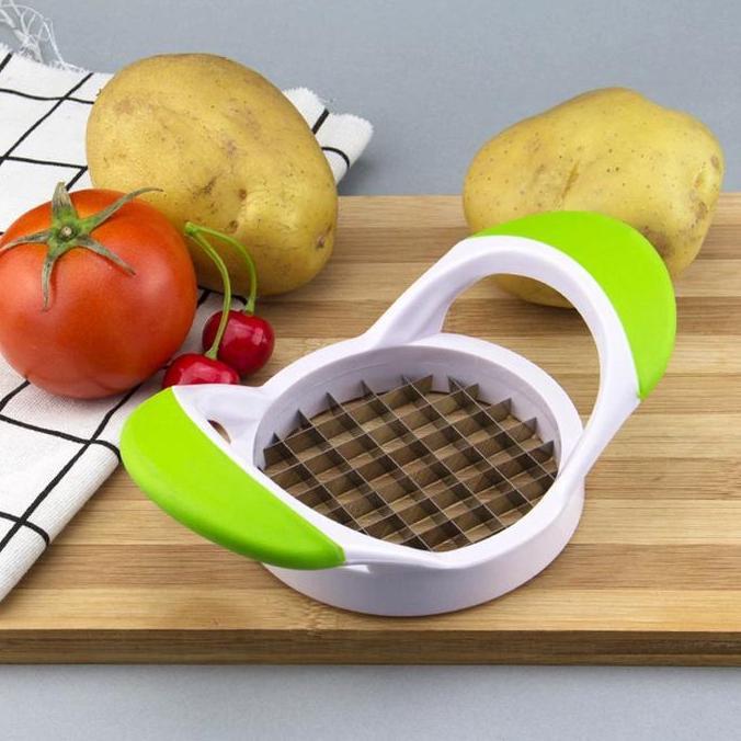 Foodcity- Perfect Fries / Alat Pemotong , Pembuat Kentang Goreng Stick Stik / Pemotong Kentang