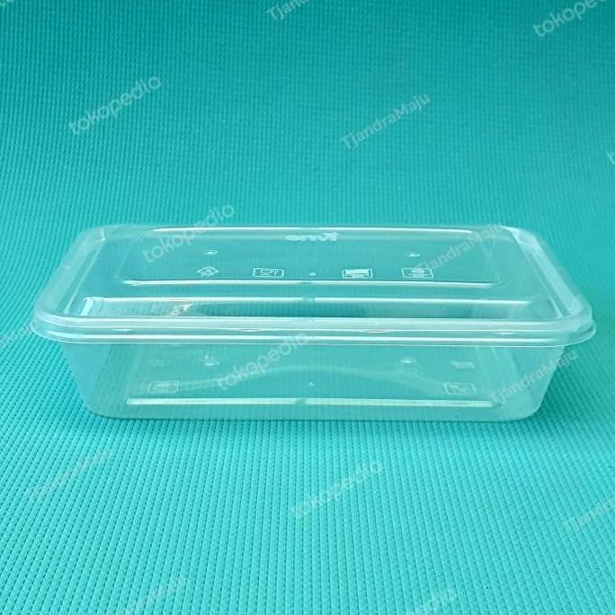  KOTAK MAKANAN/PLASTIK MAKANAN/THINWALL MERK DM 500ML/500 ML