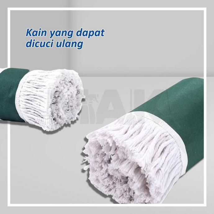 Sale Lobby Duster Full Set Sapu Lobby Tangkai Mop Pel Granit Marmer Dll Lobby Lantai Kain Pel Aparte