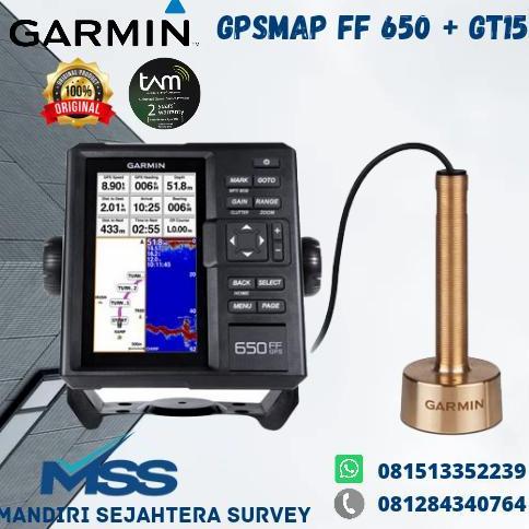 GPSmap Garmin FF 650 GT 15 GPS Plus Fish Finder