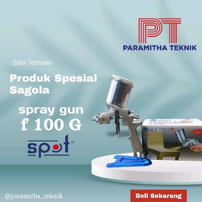 Otoco- Spraygun F100G Tabung Atas Tekanan Tinggi / Spray Gun F100 Alat Semprotan Cat High Pressure 4