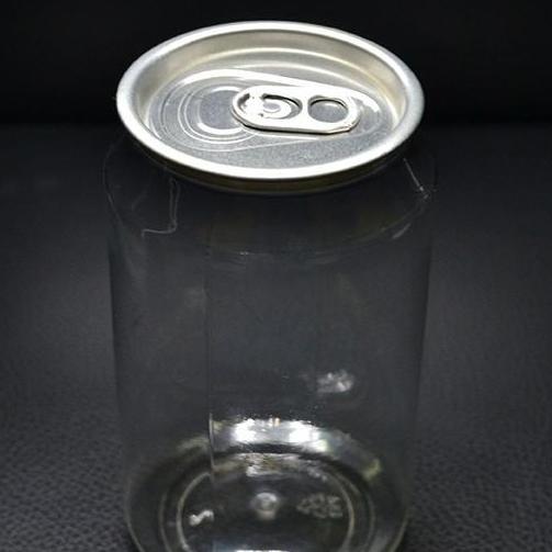 Plastik PET Can 330ml Kaleng Segel Alumunium Minuman Cafe