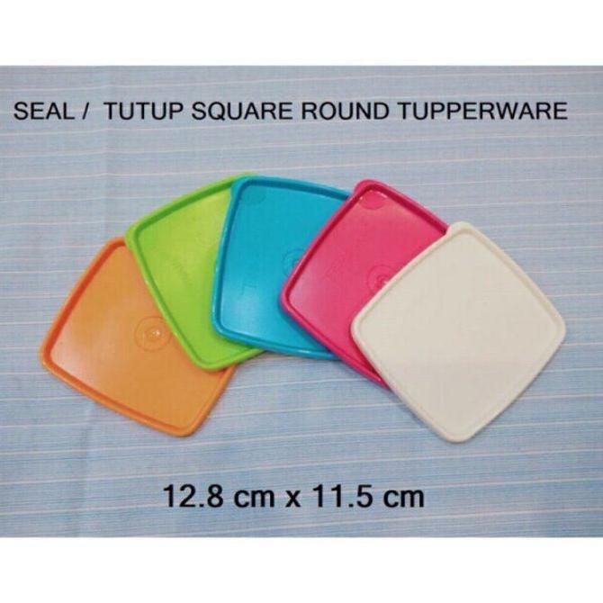 Sale Seal Square Round Tupperware / Tutup Square Round