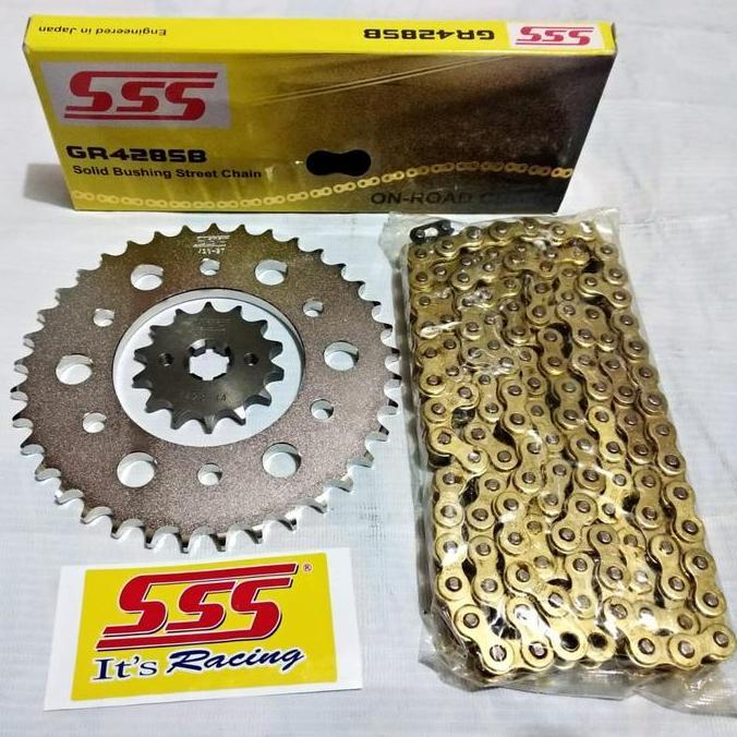 Gear set SSS 428 Vixion old - New Vixion NVL - NVA