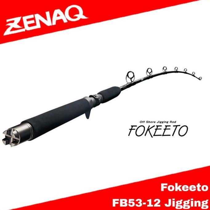 Zenaq Baitcasting Rod Fokeeto FB53-12 Jigging