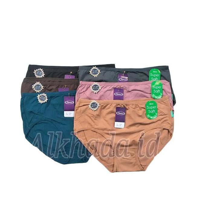 Celana Dalam Perempuan Remaja Polos Bahan Lembut Karet Kecil Cd Celana Dalem Wanita Dewasa Lusinan C