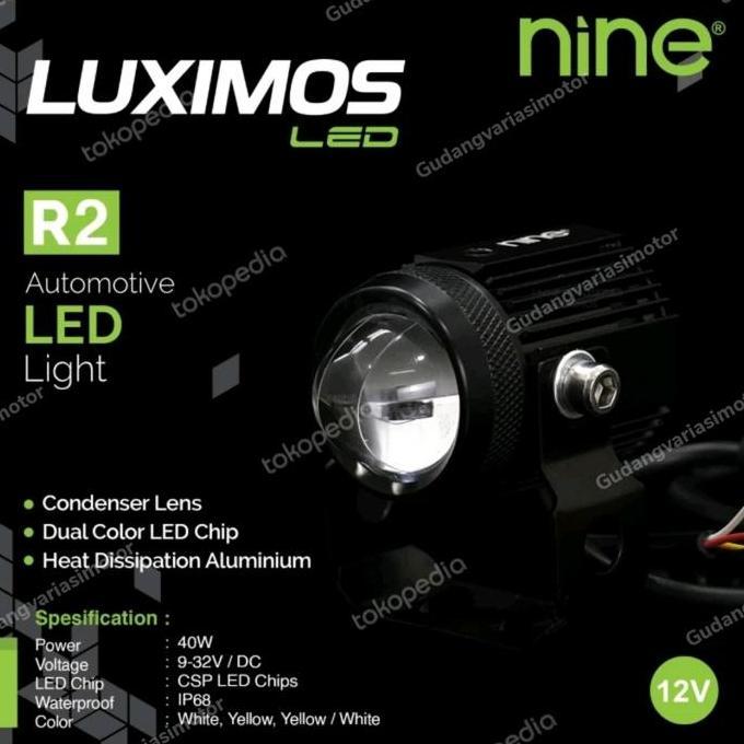 luximos r2 lampu laser projie led cree super