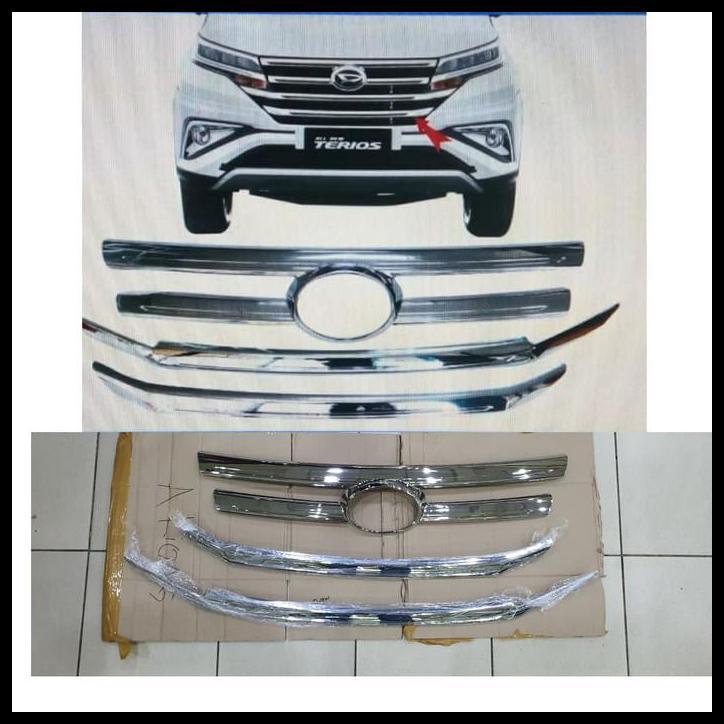 TERMURAH LIST GRILLE GRILL RADIATOR BUMPER DEPAN TOYOTA ALL NEW RUSH / ALL NEW TERIOS 2018 2019 2020