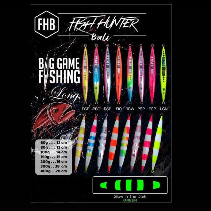 Metal Jig Fish Hunter Bali 400gr