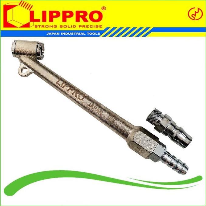 Otoco- Alat Isi Angin Ban Lippro Kopler Nepel Tire Air Chuck Coupler Nipple