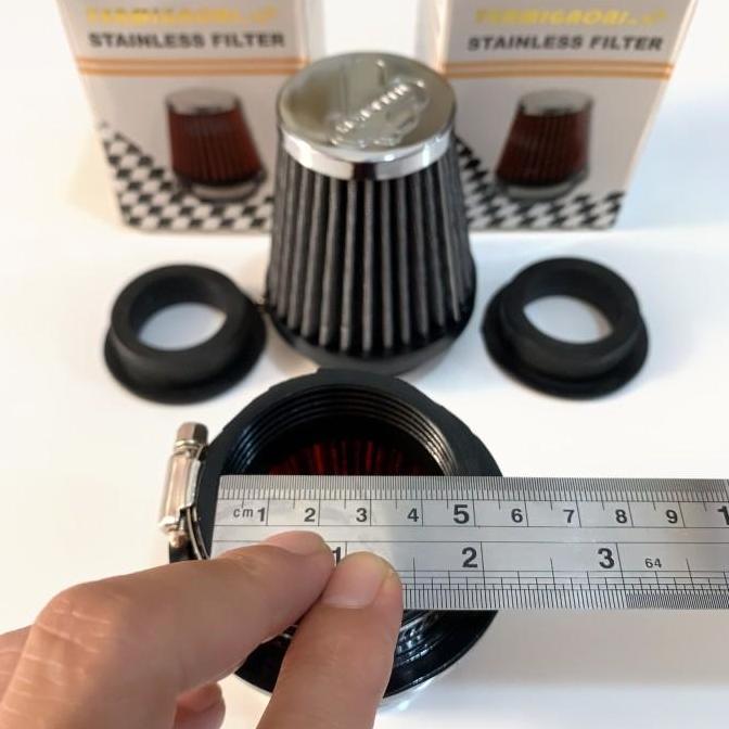 DR278 >> Filter Karbu Racing pe 24 26 28 30 Filter model Koso Stenliss Stainless Universal Motor Mot