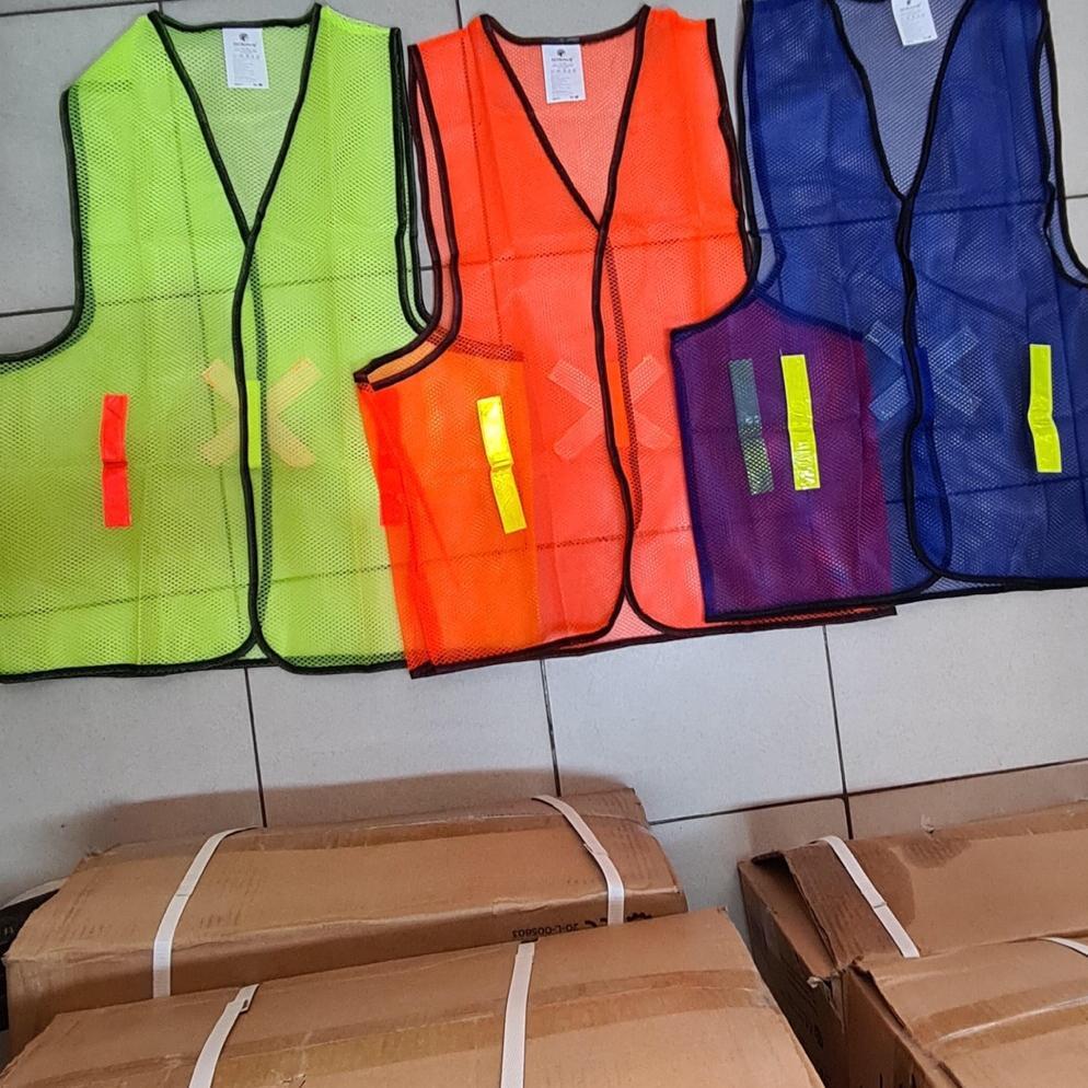 FLASH SALE Rompi Proyek Jaring Merk Gosave / Rompi Jaring Gosave KEKINIAN