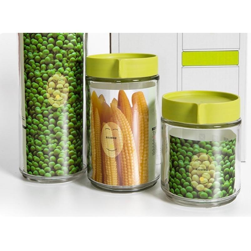 Toples Marine 5in1 / Toples Kaca Set / Toples Kue / Food Storage / Tempat Cemilan / Wadah Makanan / 