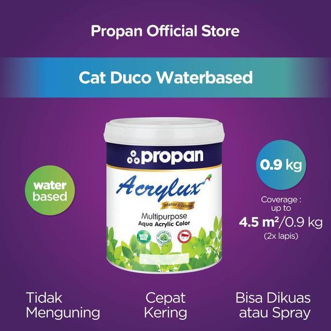 CAT DUCO WATERBASED PROPAN ACRYLUX 0.9KG