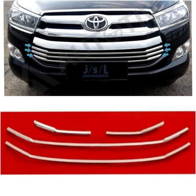 List Grill Radiator Innova Reborn 2016 Chrome Murah