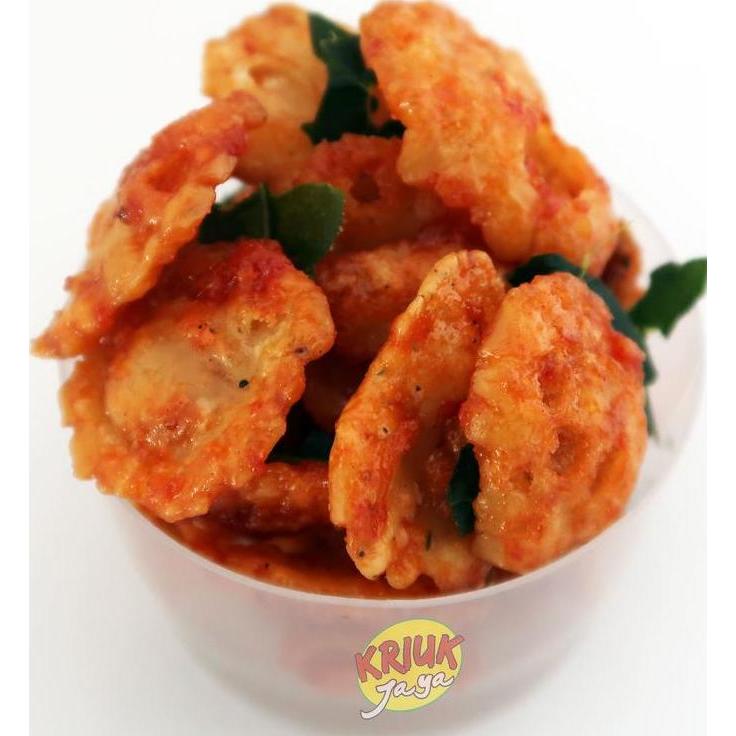 Fooding- Emping Pedas Manis Daun Jeruk - Emping Thailand