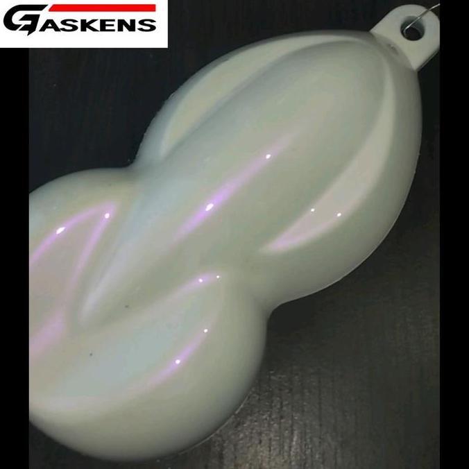 CAT PUTIH LEMBAYUNG UNGU PAKET 400ML ( PUTIH SOLID 200ML + LEMBAYUNG UNGU 200ML ) CAT BODY MOTOR MOB