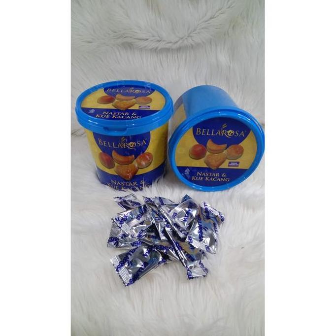 Bellarosa Nastar dan Kue Kacang Kemasan Dus Isi 6 Toples | Kue Kering Lebaran 2025 Termurah LS