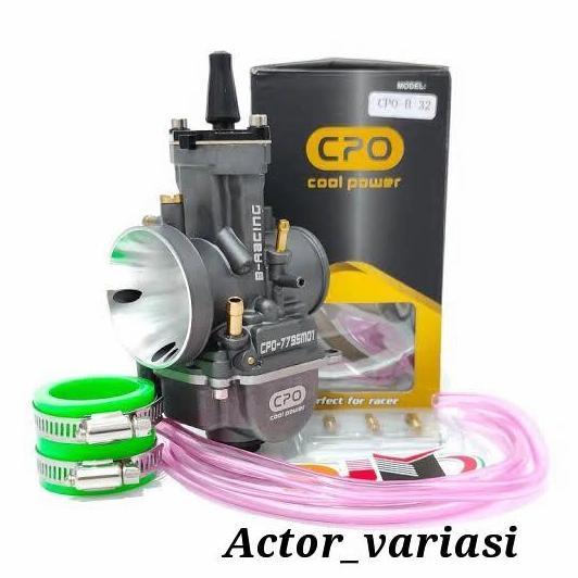 Allthebest- Karburator CPO Black & Chrome Original Karbu CPO , PWK 28 , 30 , 32 ,