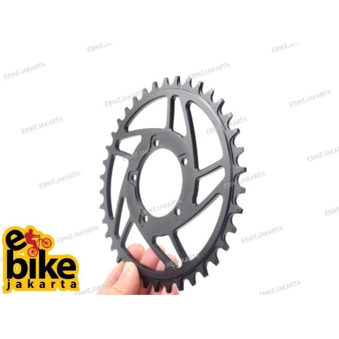 Chainring CNC 38T Black BAFANG BBS01 BBS02 Performance FORSALE