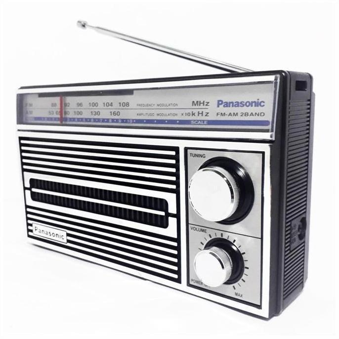 Allthebest- Radio Portable Panasonic RF 5270 Model Jadul AM-FM Klasik ORIGINAL