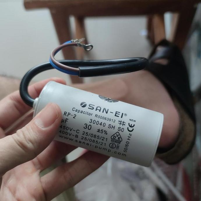 Kapasitor 30 uf mikro 450V VAC kondensor RESTOCK