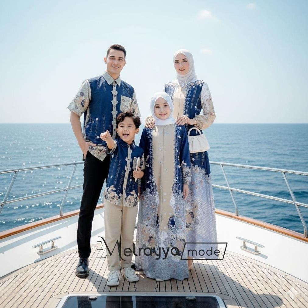 Promo Idul Fitri Sarimbit Keluarga 2026 Lebaran Premium | Baju Couple Keluarga Lebaran Ayah Ibu Anak