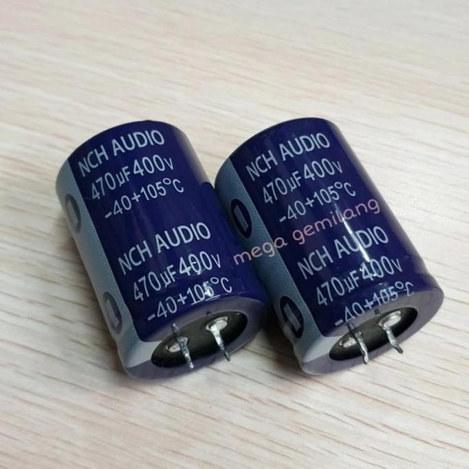 capasitor Elco 470uf 400v kapasitor 470 uf x 400 v MURAH