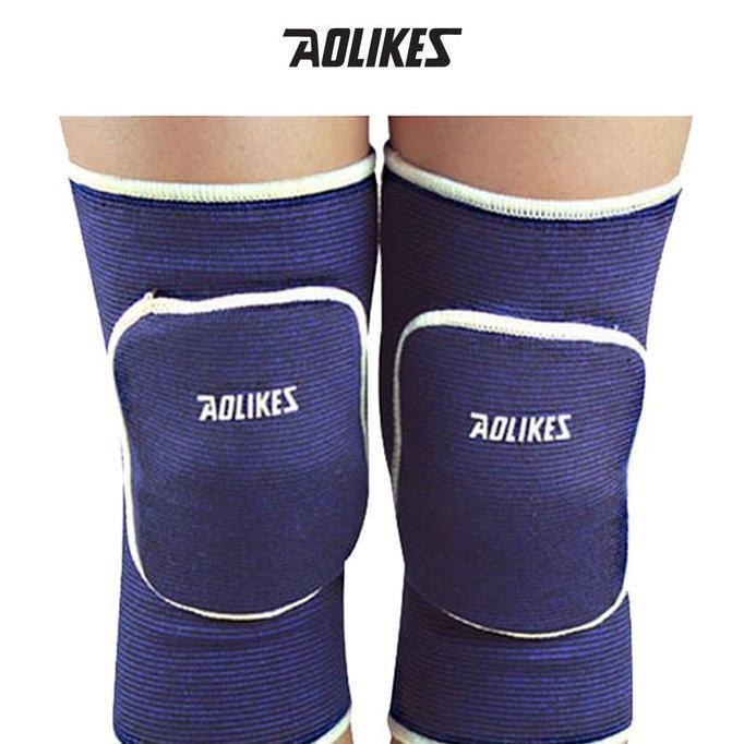 Sale Aolikes 219 Knee Protector Pad Kid - Pelindung Lutut Deker Voli Anak - Black