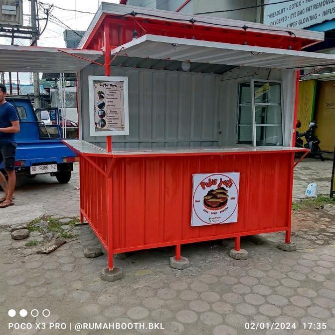 Terlaris Booth Kontainer Besar Portabel