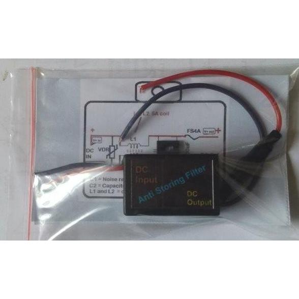 DC Anti storing Filter for Audio mobil
