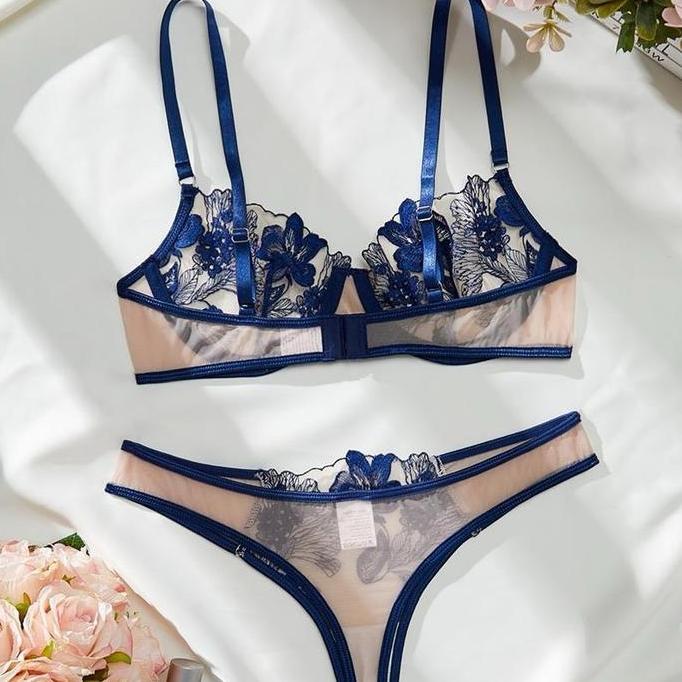 Promo Bra Set Sexy Transparant 23033