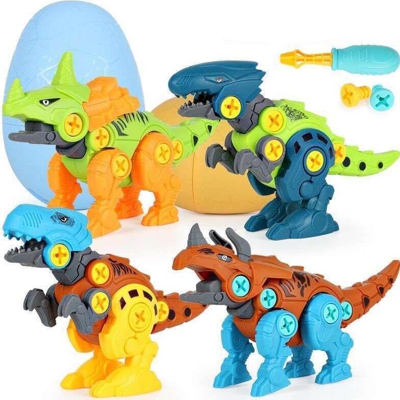 DISKON dinosaurus robot DIY rakit / mainan anak murah / robot dino KEKINIAN