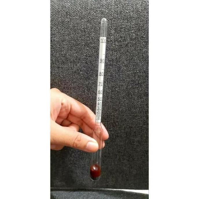Medikit- Hydrometer Alkohol Beer / Alat Pengukur Kadar Etanol / Pengukur Etanol