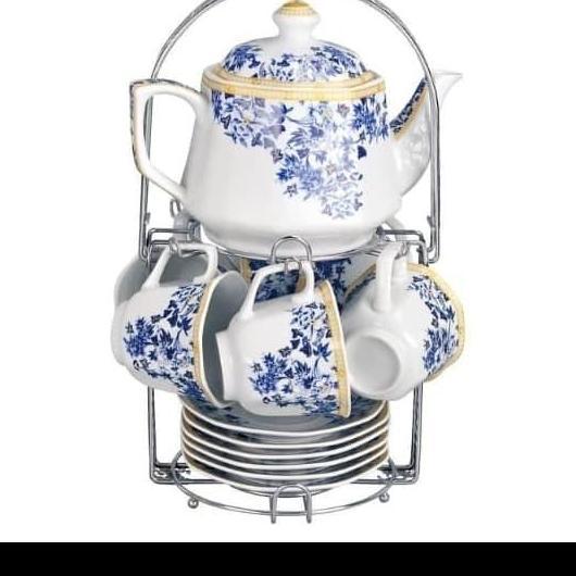 Tea set Vicenza C78N / Perangkat cangkir minum teko Vicenza