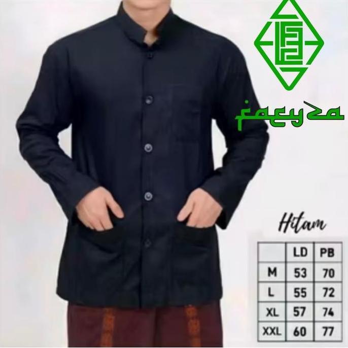 KOKO HAIBAH AMMU ORIGINAL PREMIUM SEMI JAS SAKU DEPAN BAHAN KATUN MADINAH ALWAFI KAZIMI Baju Muslim 