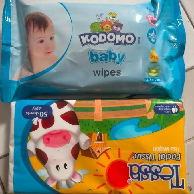 TEMPAT TISSUE BASAH DAN KERING 2IN1