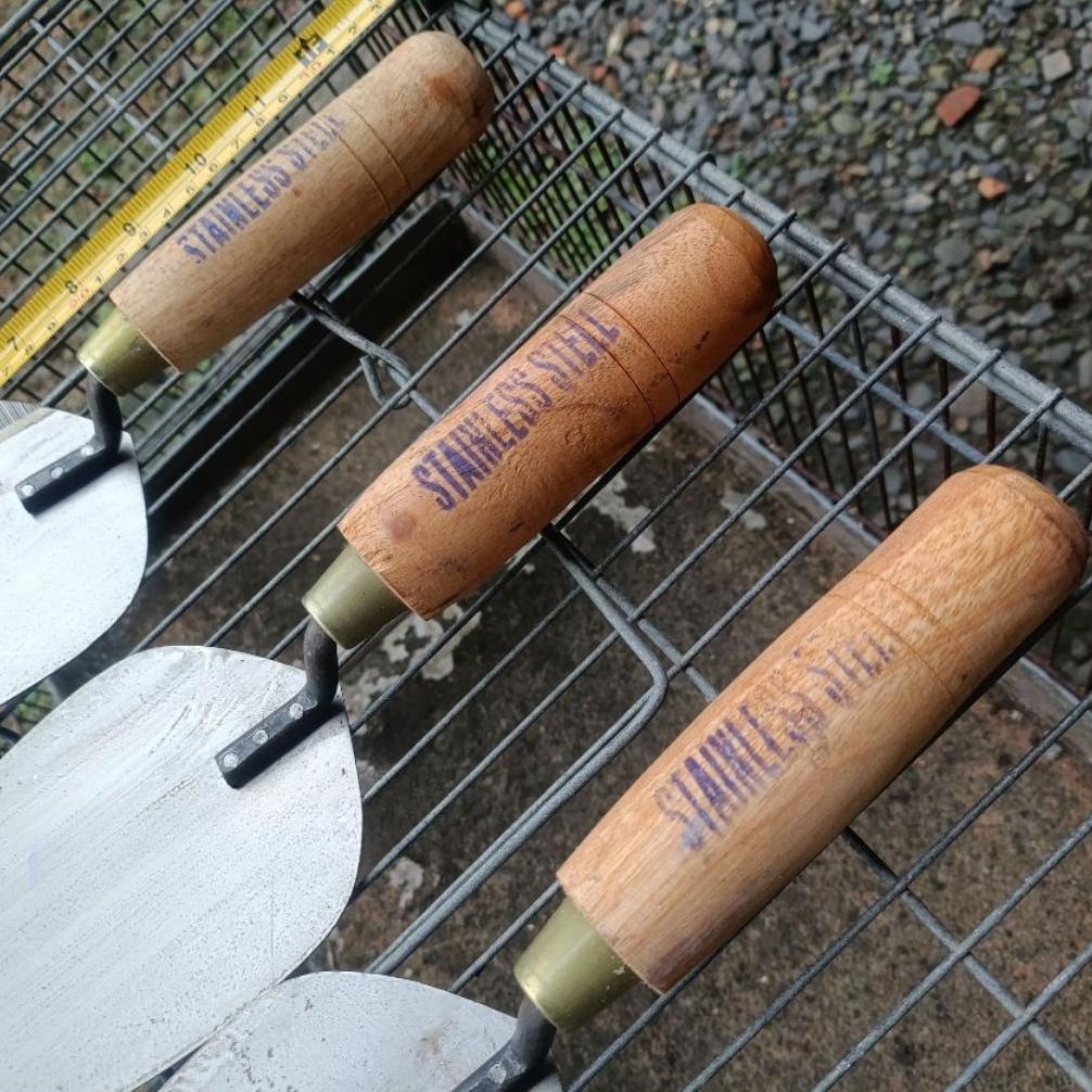 FREE ONGKIR CETOK STAINLESS ORIGINAL PECOK GALUR SENDOK SEMEN ASLI CETOK SEKOP MINI TUKANG ALAT TANI