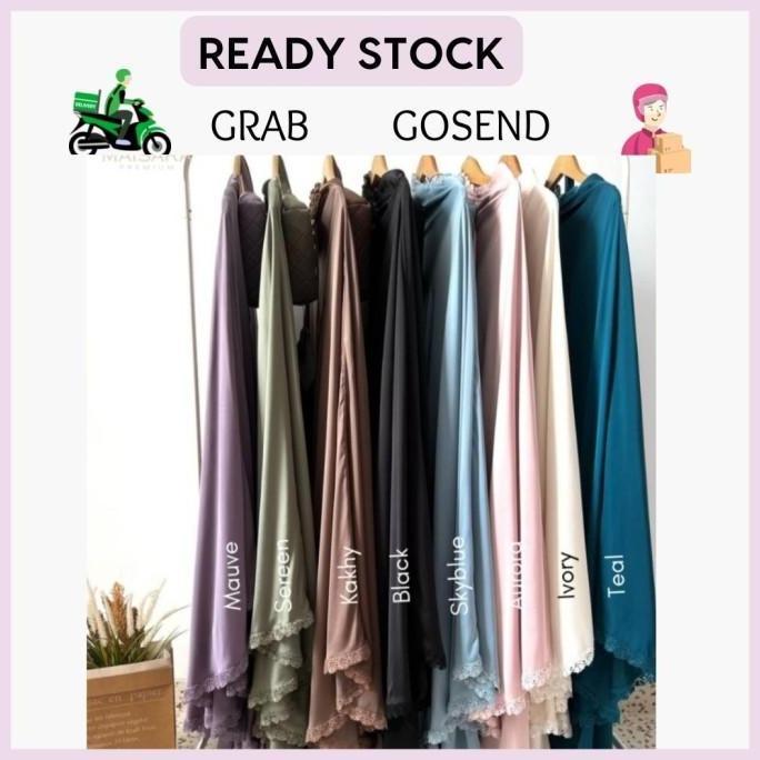 MUKENA DEWASA SUTRA SILKY POLOS BY MAISARA PREMIUM