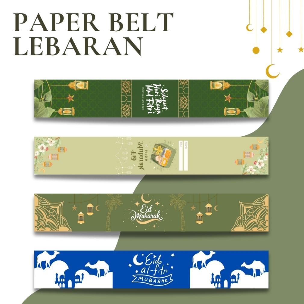Promo Idul Fitri Paper Belt Lebaran Selamat Hari Raya Idul Fitri Eid Mubarak LOGIA STUDIOS