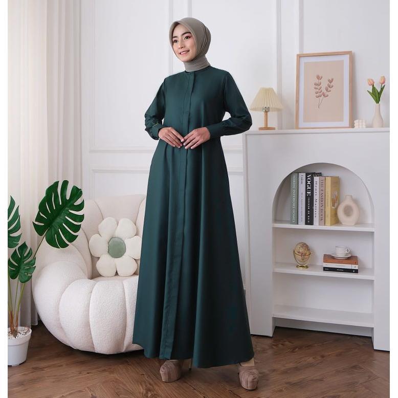 GUZEL_ORI GAMIS LAURA / GAMIS KATUN TOYOBO POLOS / DRESS TOYOBO A LINE