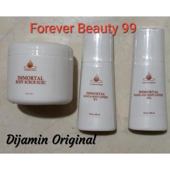 Immortal Paket Pemutih Badan isi 3 - Whitening Body